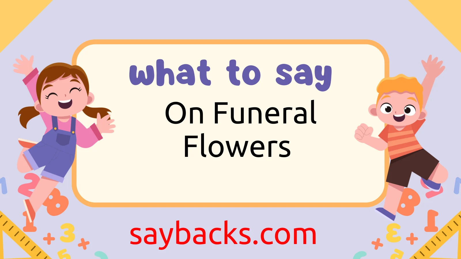 on Funeral Flowers