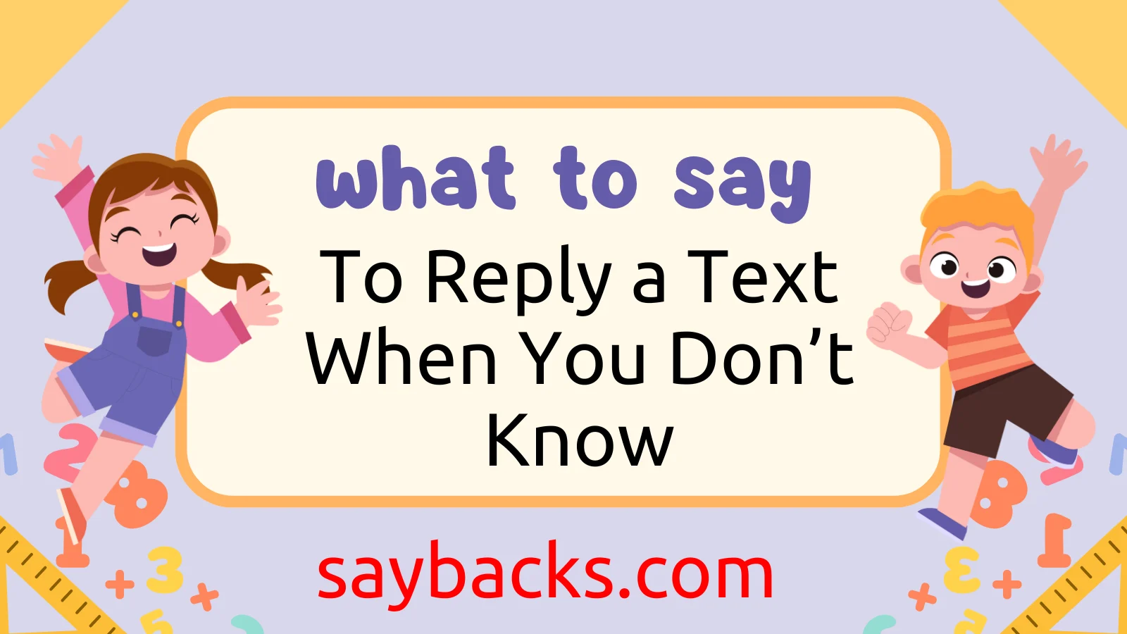 500+Ways To Reply a Text When You Don’t Know What to Say in 2025