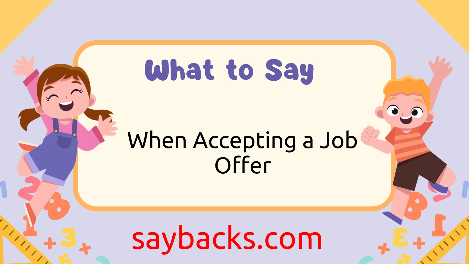 What to Say When Accepting a Job Offer